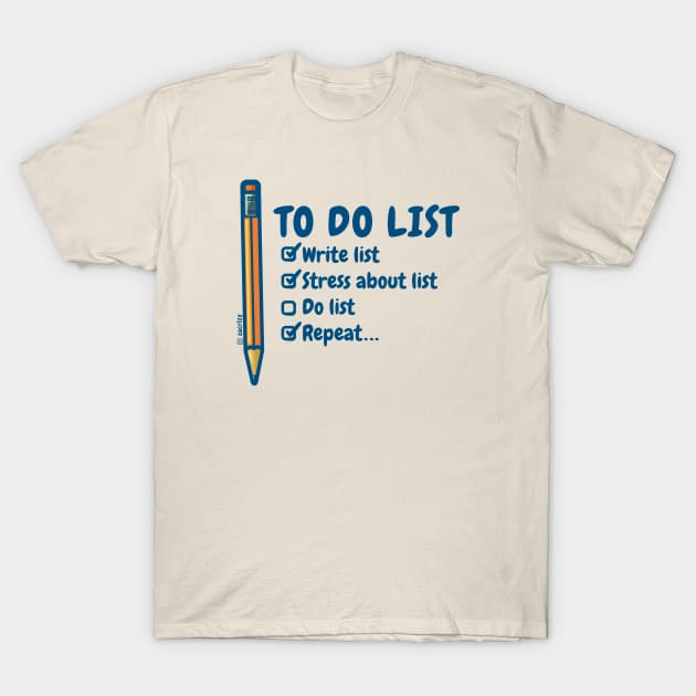 ToDo List.. (Dark) T-Shirt by zacrizy